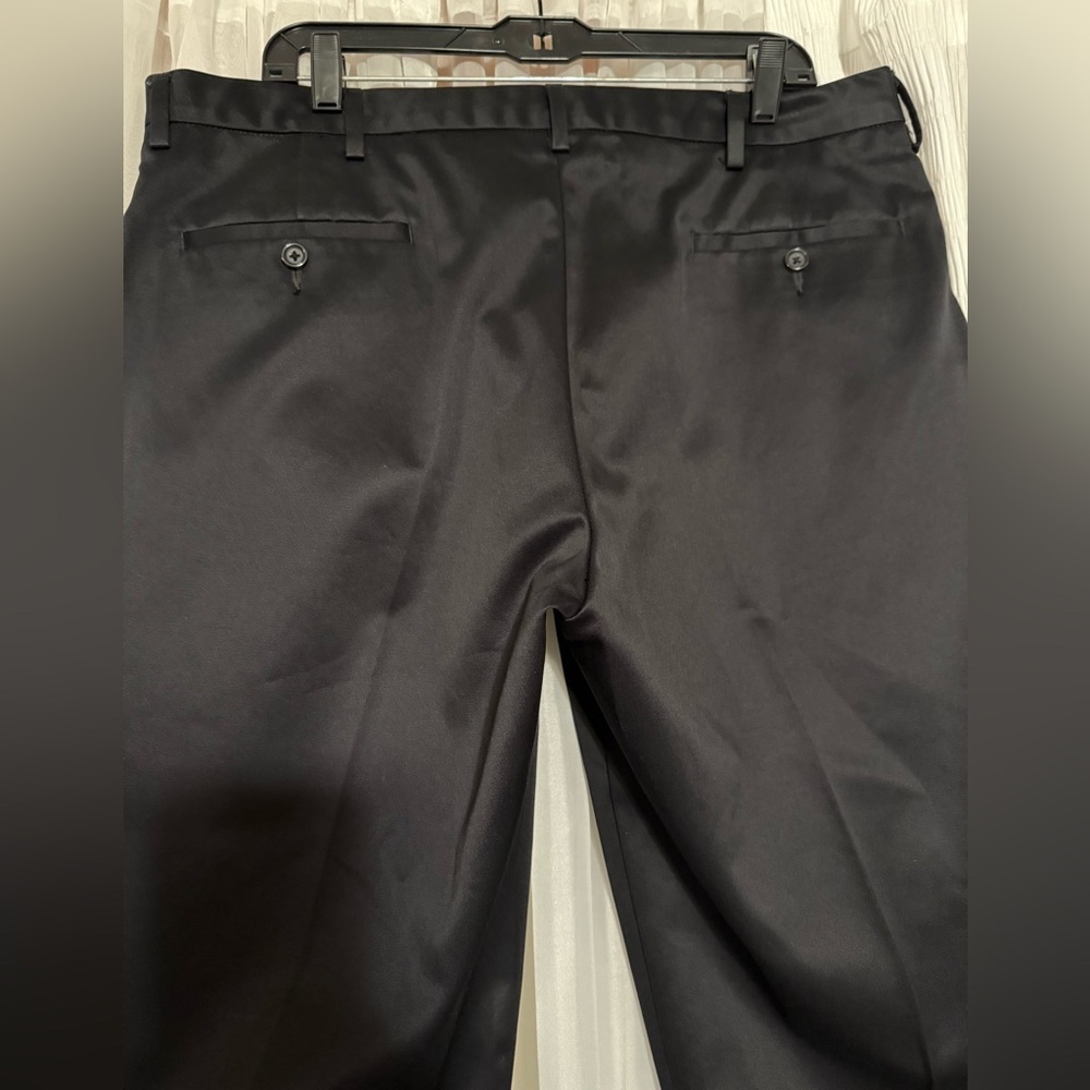 Haggar Black Classic Dress Pants - Picture 3 of 6